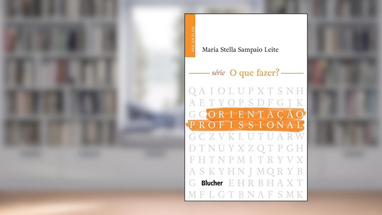 Capa de Orientação Profissional, de Maria Stella Sampaio Leite