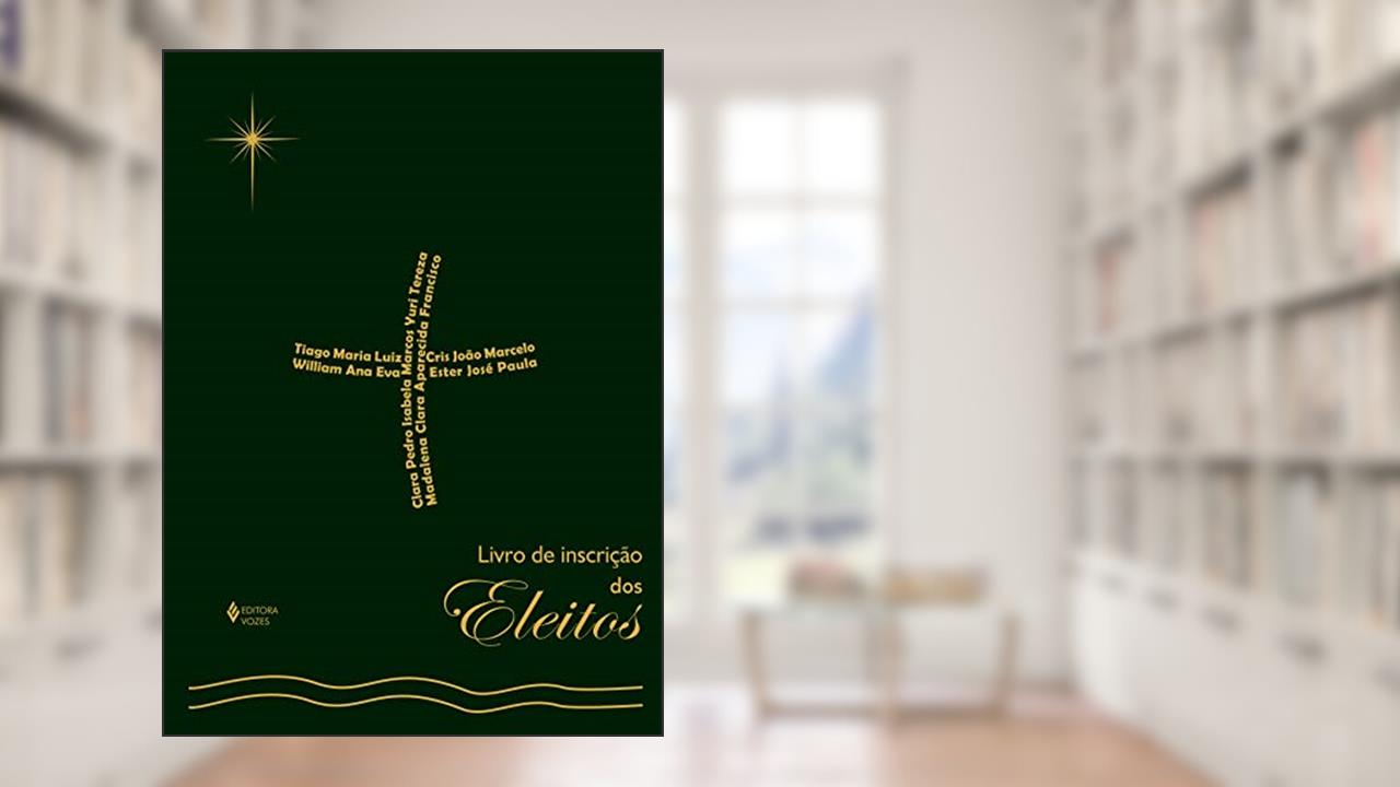 Capa de Livro de inscrição dos eleitos, de Thiago Faccini Paro