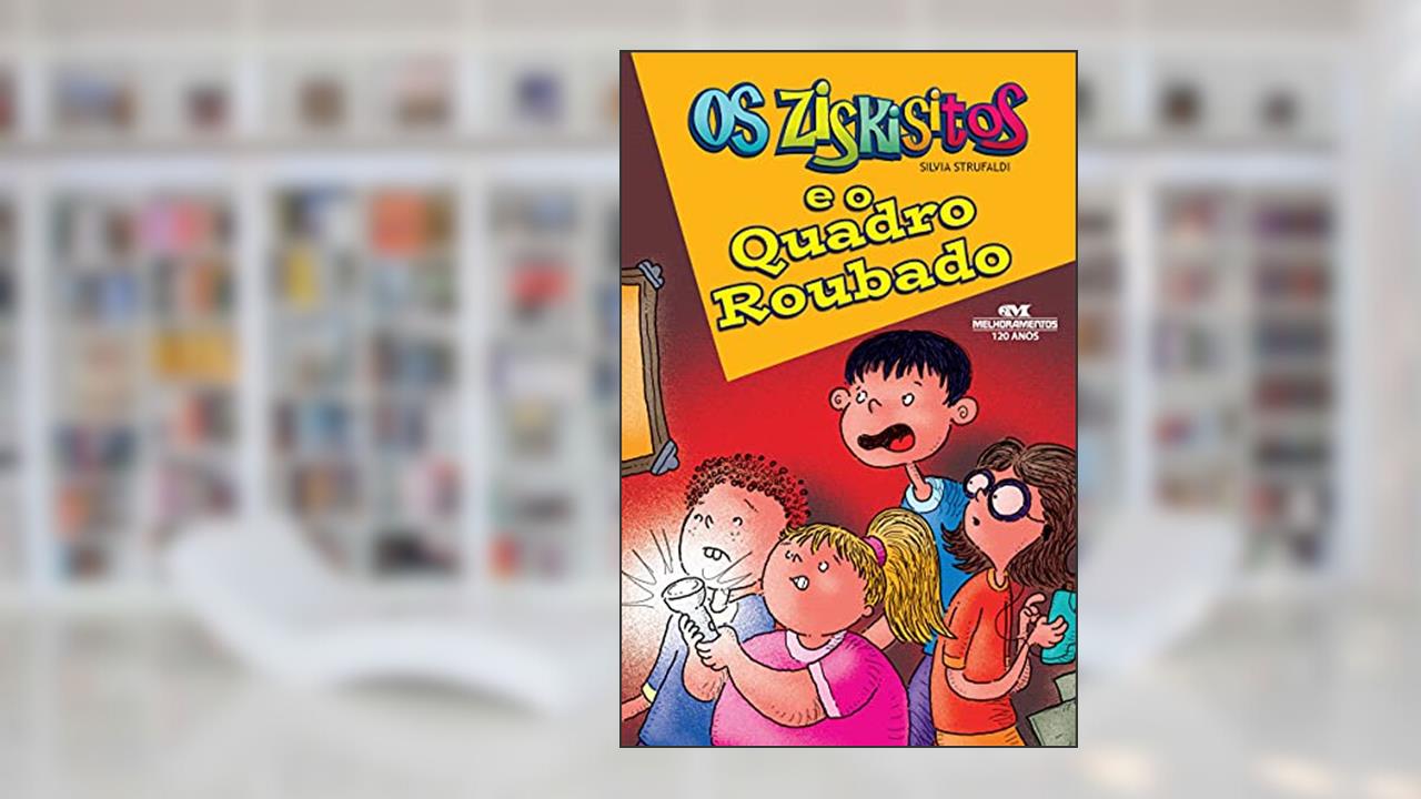 Capa de Os Ziskisitos e o Quadro Roubado, do autor Silvia Strufaldi