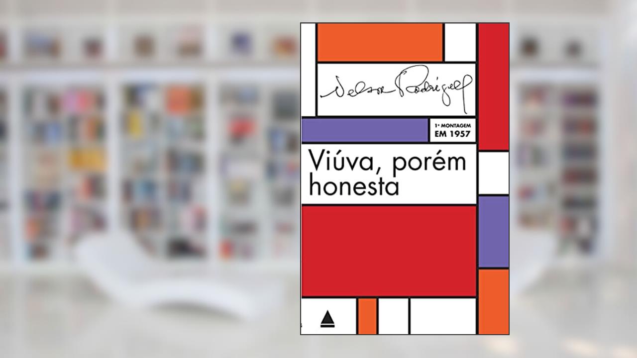 Capa de Viúva, porém honesta, do autor Nelson Rodrigues