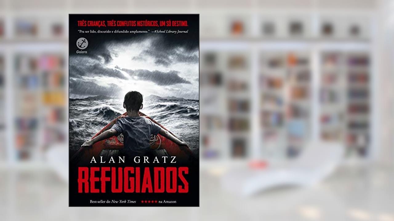 Capa de Refugiados, do autor Alan Gratz