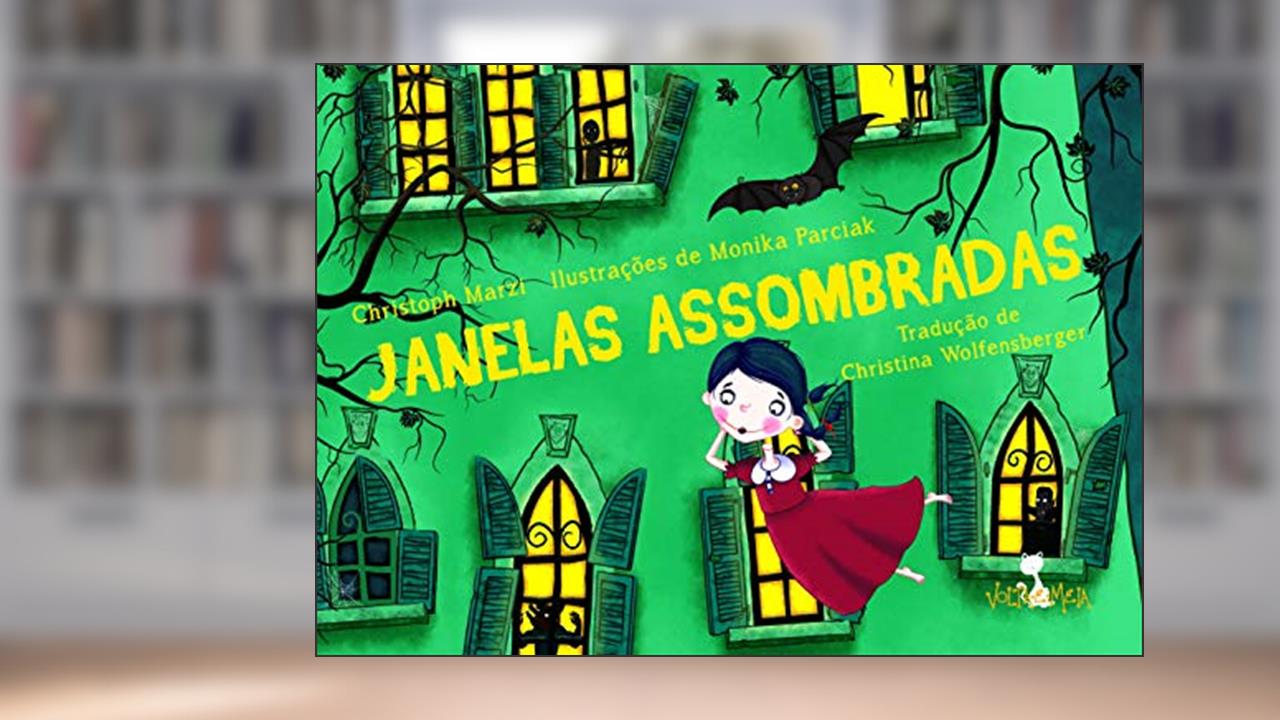 Capa de Janelas assombradas, do autor Christoph Marzi