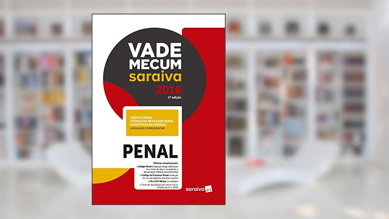 Vade Mecum Saraiva 2018. Penal, do autor Vários Autores
