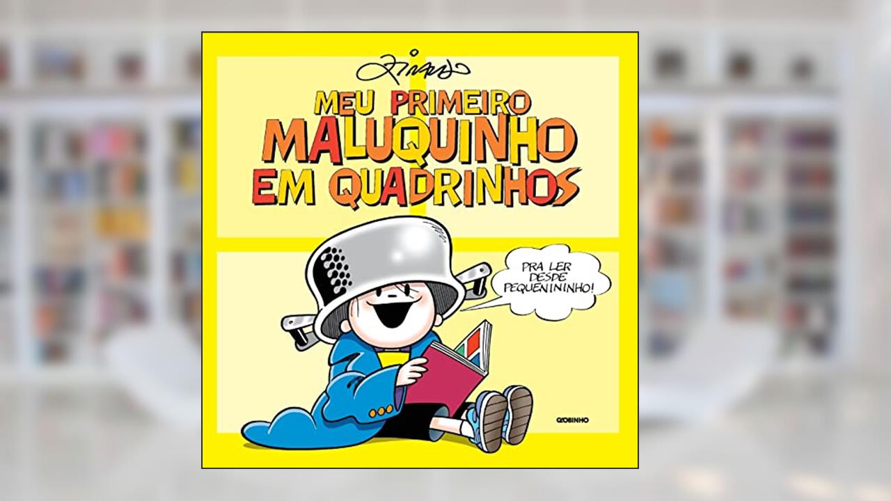 Capa de Meu primeiro Maluquinho em quadrinhos, do autor Ziraldo