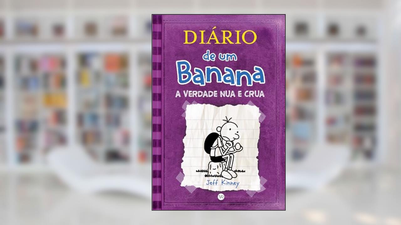 Capa de Diário de um Banana 5: A verdade nua e crua, do autor Jeff Kinney