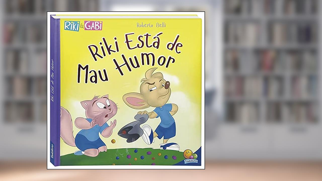 Capa de Comportamentos:Mau-humor (Riki & Gabi), do autor Roberto Belli
