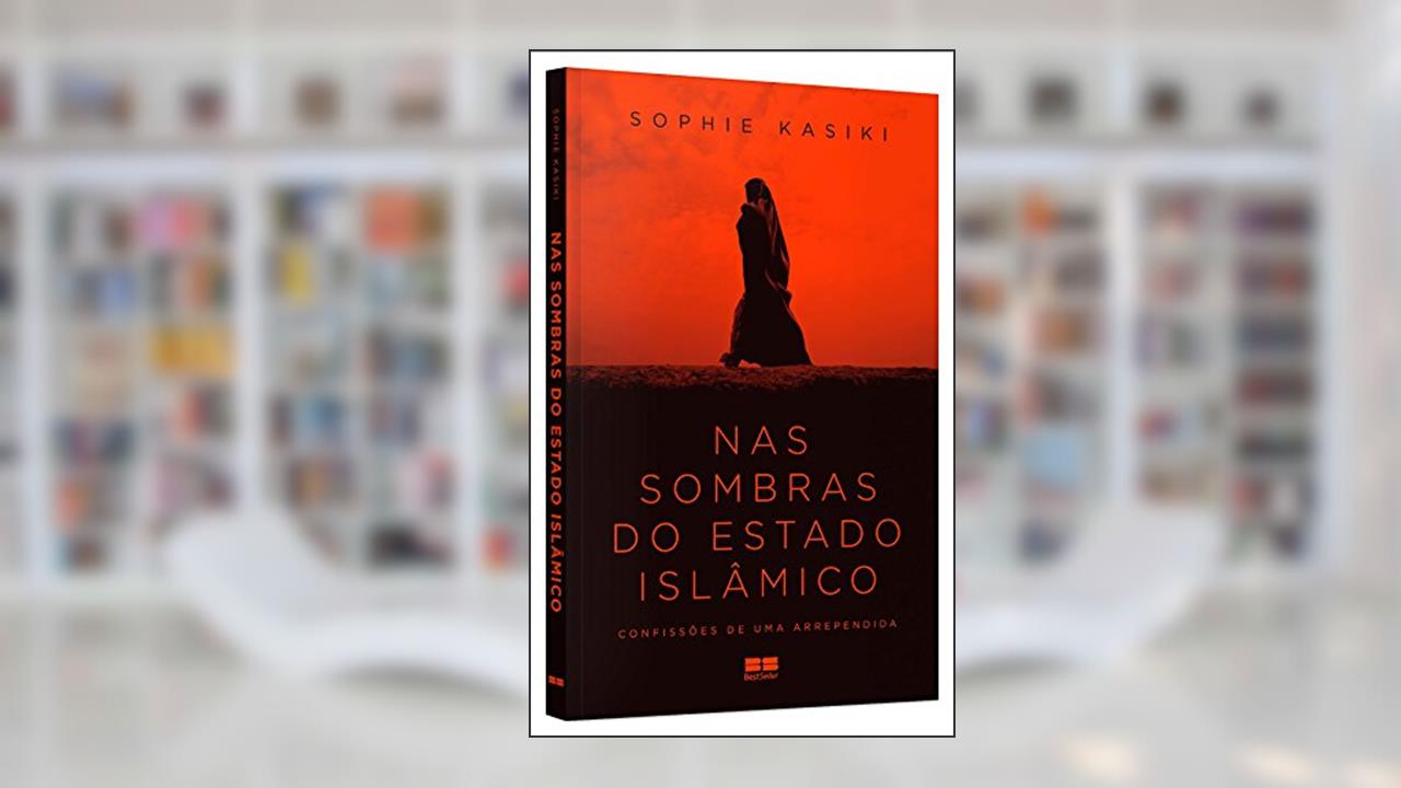 Capa de Nas sombras do Estado Islâmico, do autor Sophie Kasiki