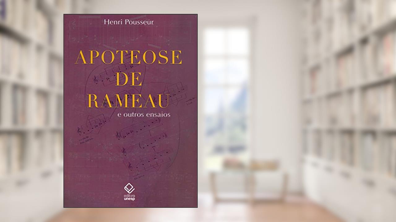 Capa de Apoteose de Rameau: E outros ensaios, do autor Henri Pousseur
