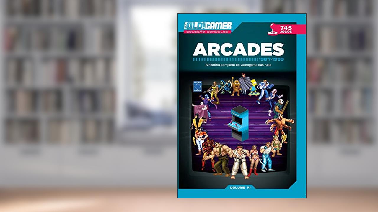 Capa de Dossiê OLD!Gamer Volume 14: Arcades Parte 2, do autor Editora Europa