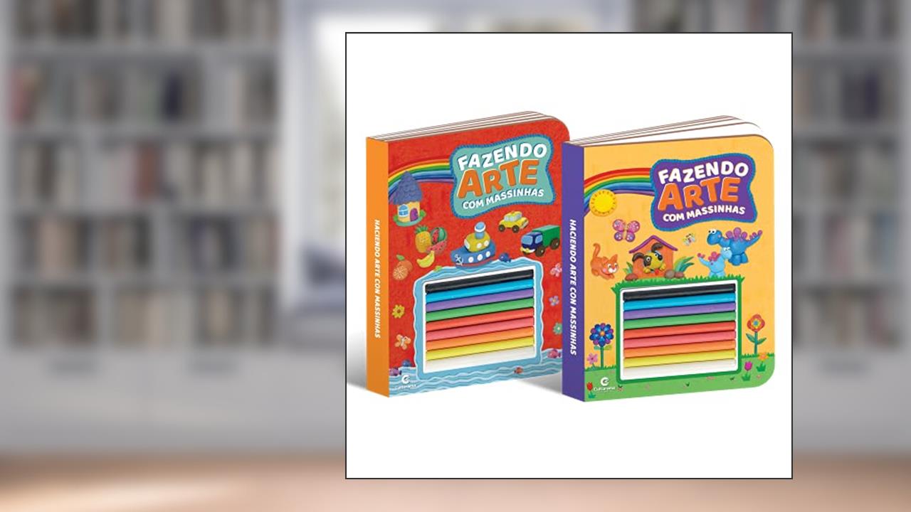Capa de Fazendo Arte com Massinhas Sortido - 2 Capas, do autor Vários Autores
