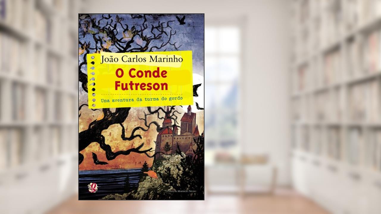 Capa de O conde Futreson, do autor João Carlos Marinho