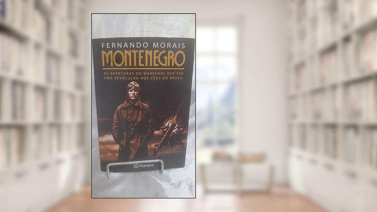 Capa de Montenegro, do autor Fernando Morais