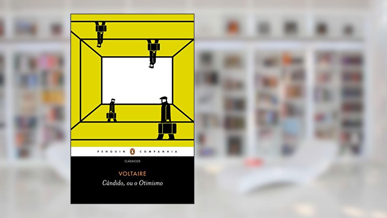 Capa de Cândido, ou o otimismo, do autor Voltaire