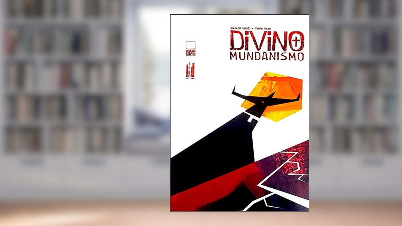 Capa de Divino Mundanismo, do autor Tainan Rocha; Ronaldo Barata
