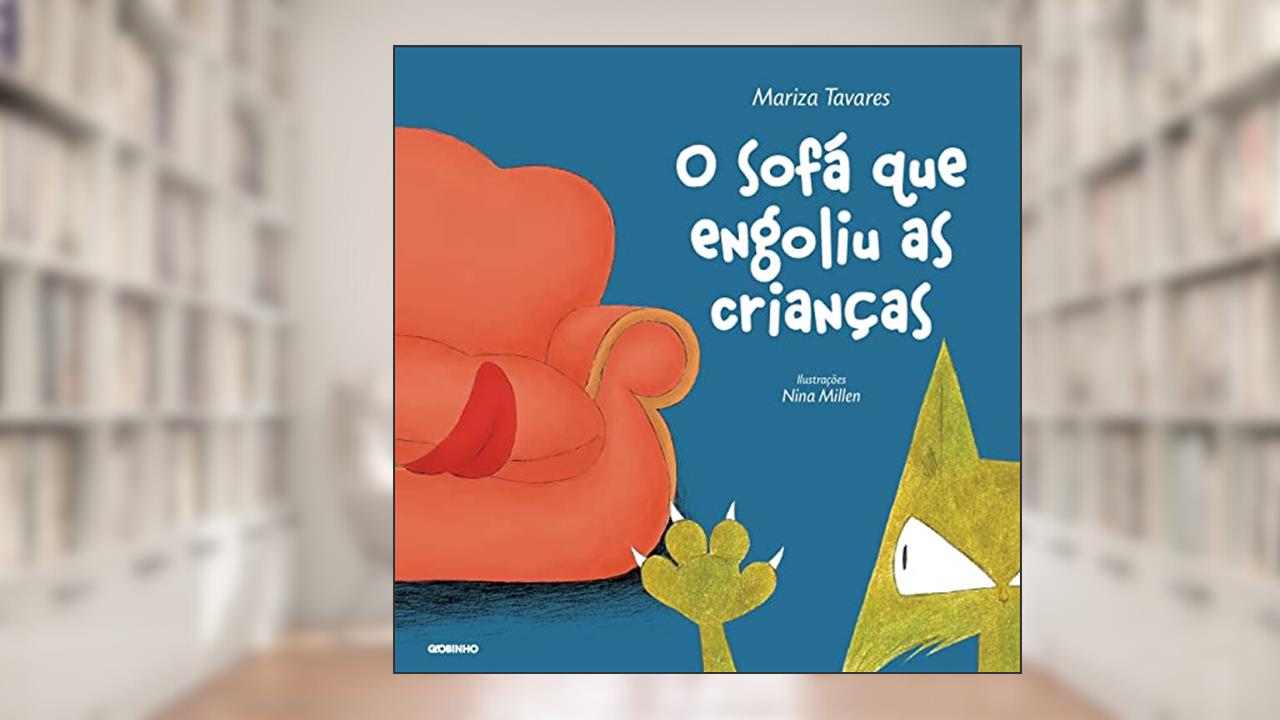 Capa de O sofá que engoliu as crianças, do autor Mariza Tavares