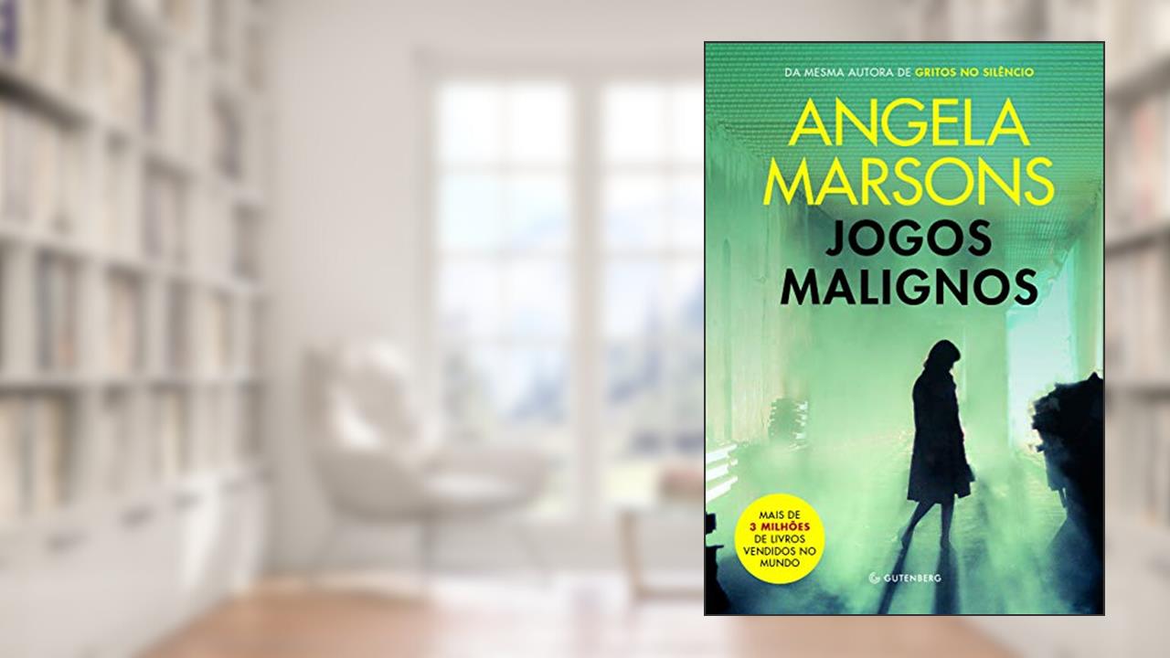 Capa de Jogos Malignos, do autor Angela Marsons