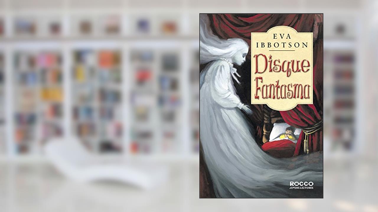 Capa de Disque fantasmas - Aventuras encantadas, do autor Eva Ibbotson
