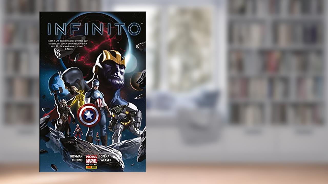Capa de Infinito, do autor Jonathan Hickman