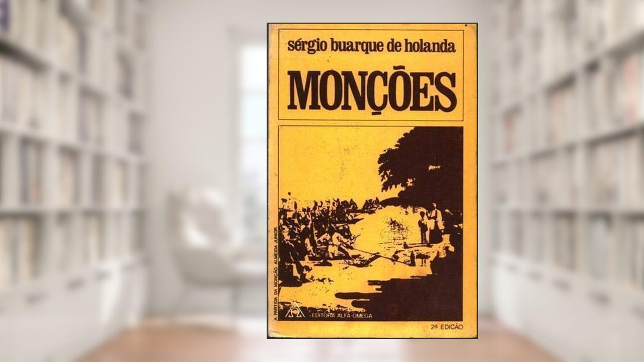 Capa de Monções, do autor Sérgio Buarque de Holanda