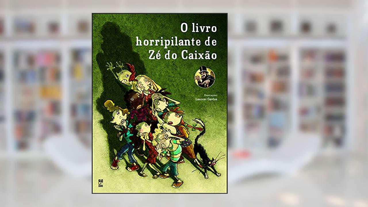 Capa de Livro horripilante do Zé do Caixão, do autor Zé do Caixão