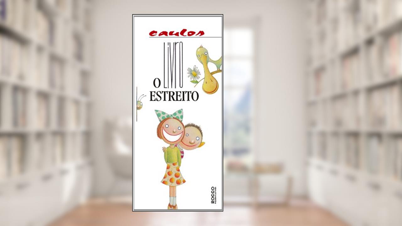 Capa de O Livro Estreito, do autor Caulos