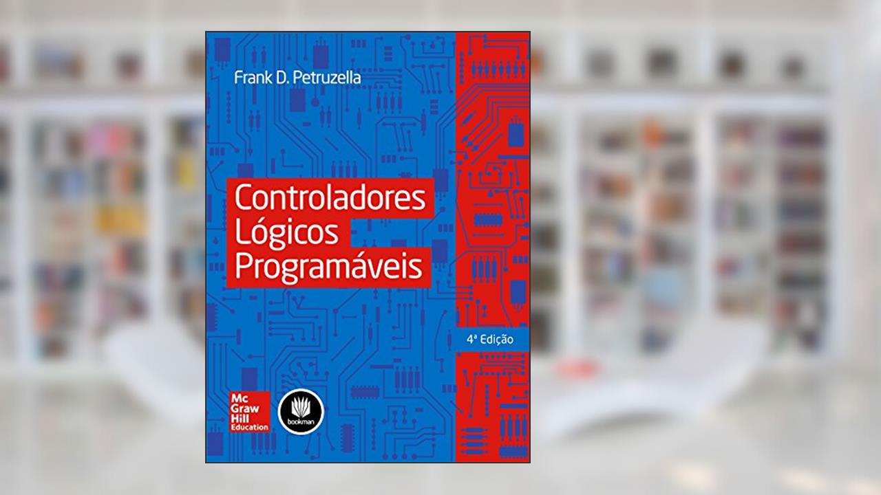Capa de Controladores Lógicos Programáveis, do autor Frank D. Petruzella