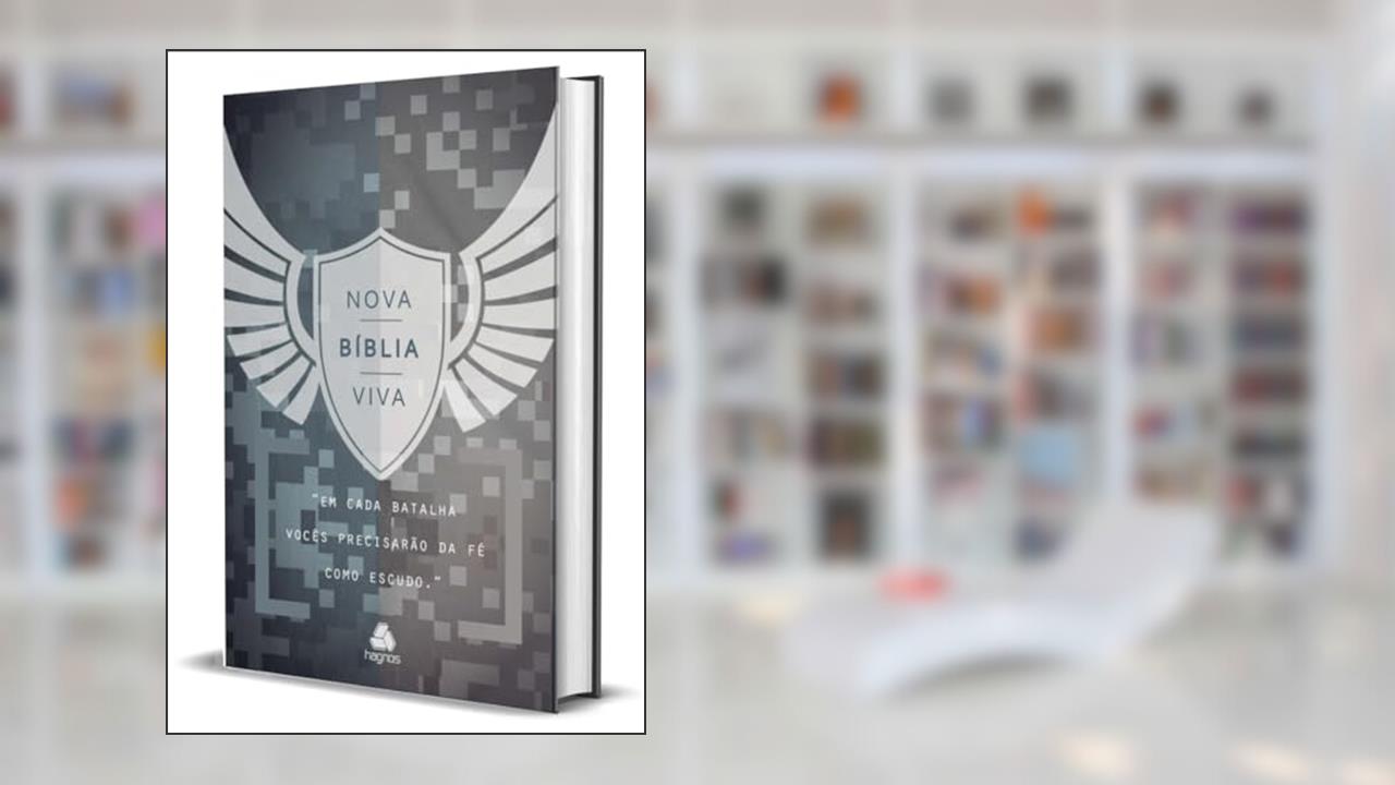 Capa de Nova Bíblia Viva - Escudo, do autor INC Bíblica