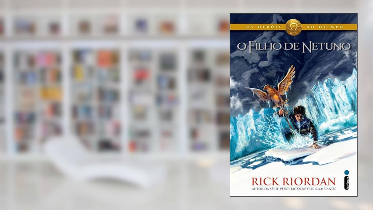 Capa de O filho de Netuno: (Série Os heróis do Olimpo): 2, do autor Rick Riordan