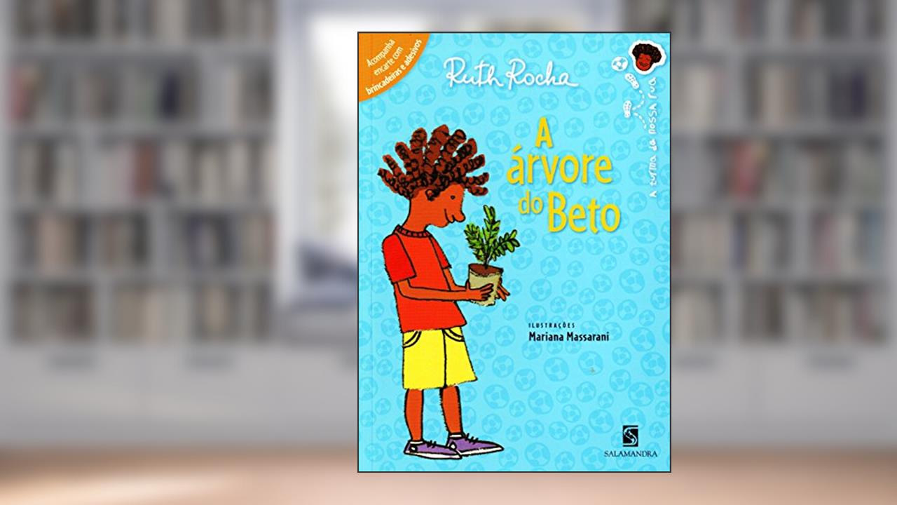 Capa de A Arvore do Beto, do autor Ruth Machado Lousada Rocha