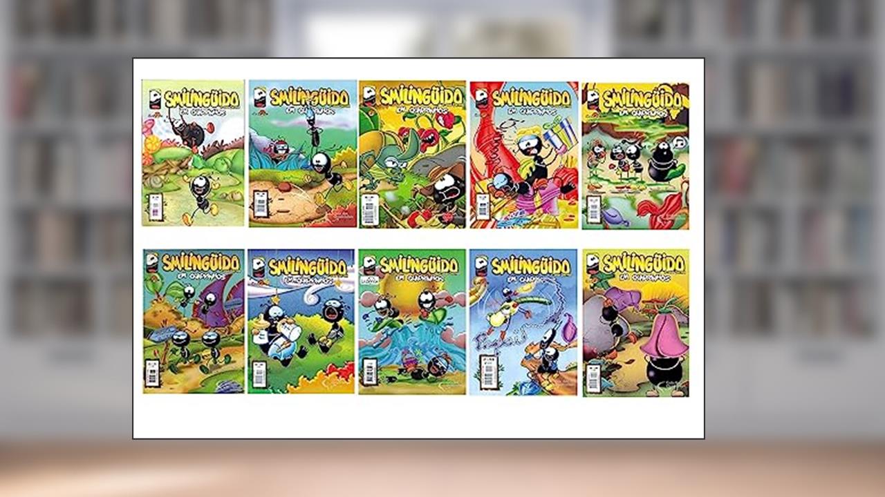 Capa de Kit Gibis Smilinguido - 10 volumes, do autor Marcia Macedo