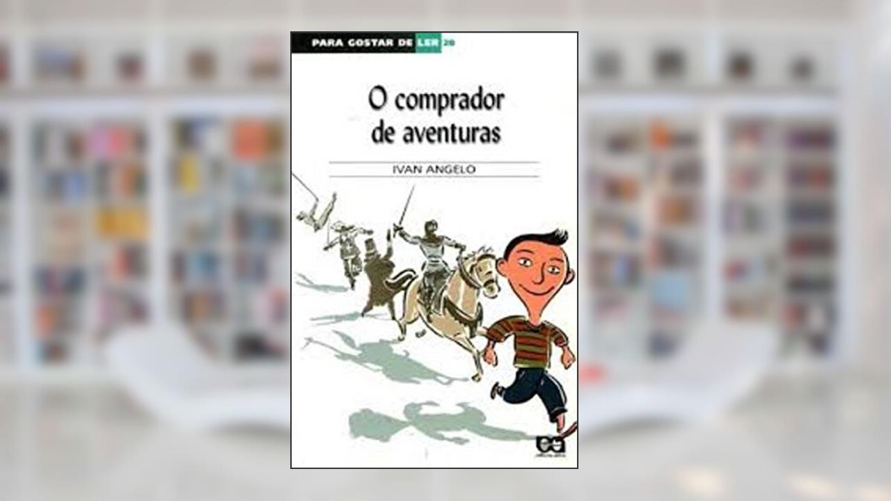 Capa de O comprador de aventuras, do autor Ivan Angelo