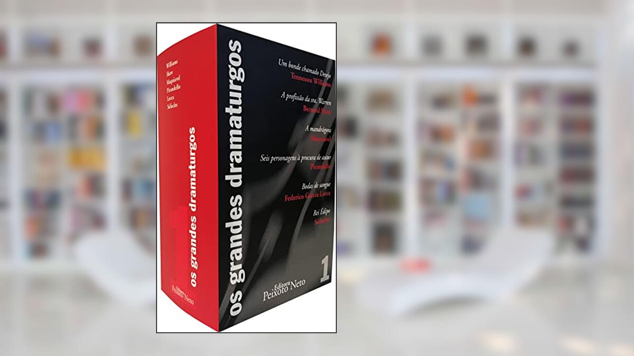 Capa de Box Os grandes dramaturgos I, do autor Vários