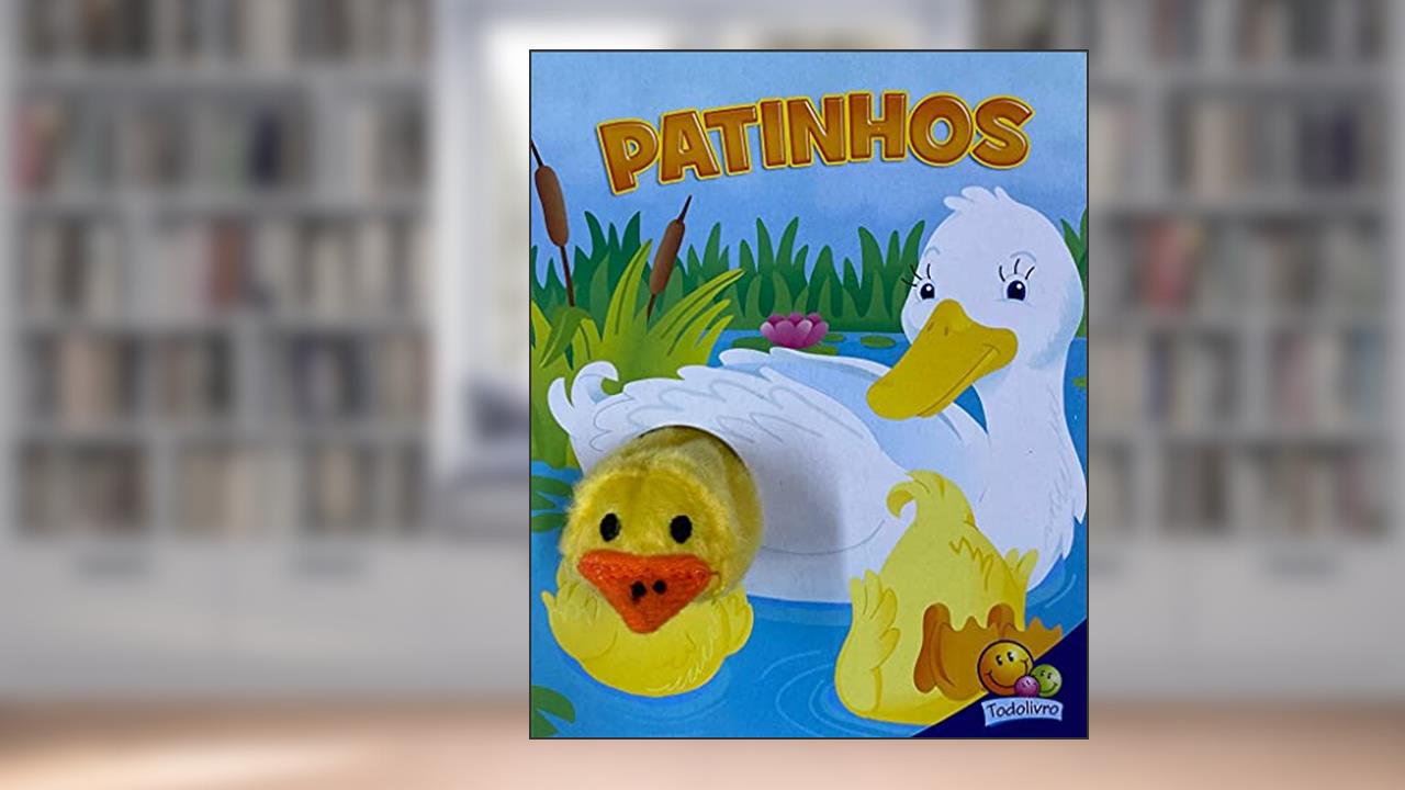 Capa de Patinho - Livro Fatoche. Coleção Dedinhos Agitados, do autor Vários Autores