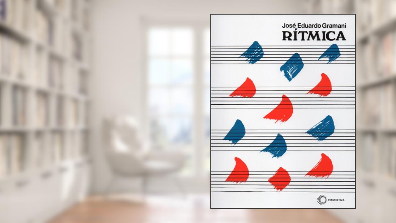 Capa de Rítmica, do autor José Eduardo Gramani