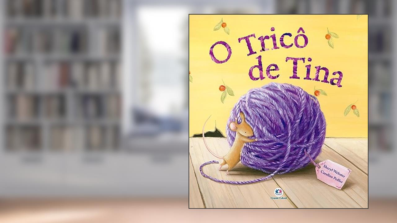 Capa de O tricô de Tina, do autor Sheryl Webster
