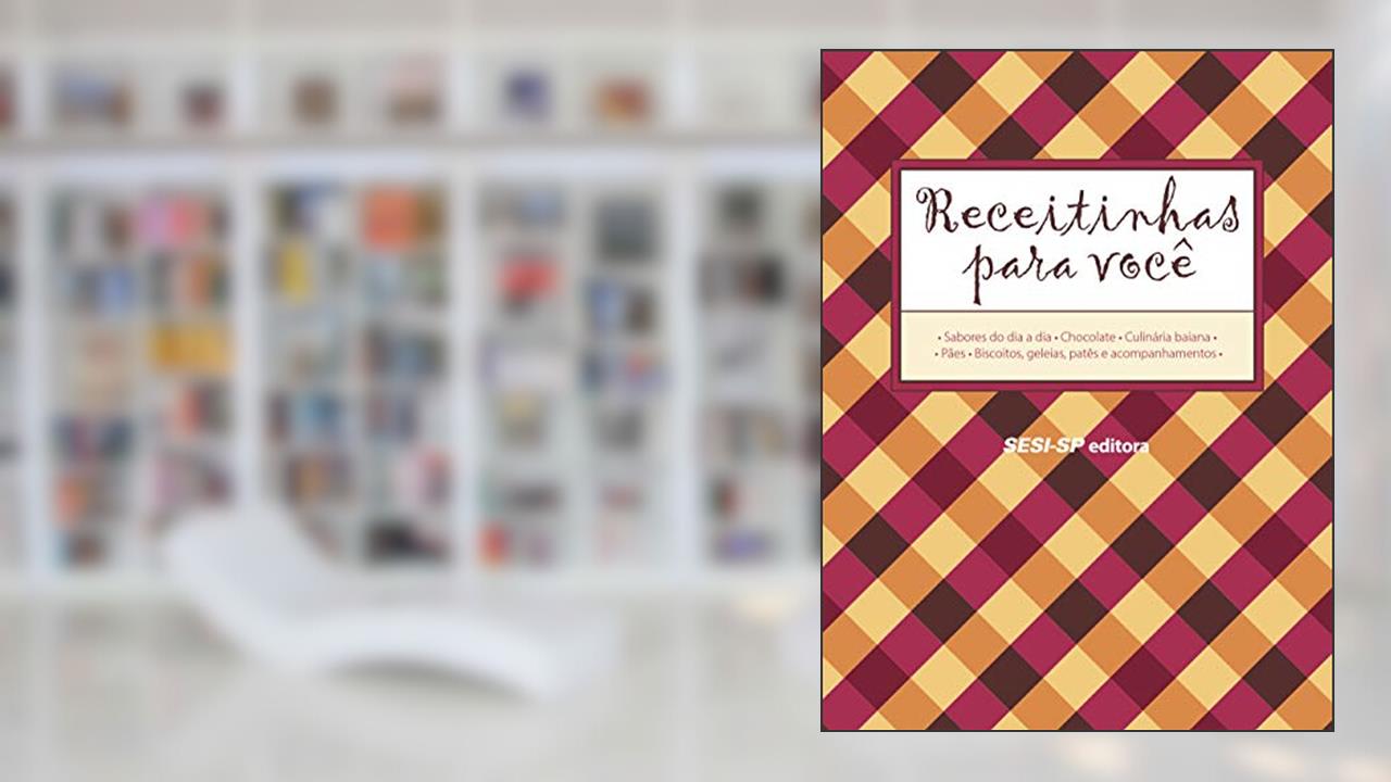 Capa de Kit Receitinhas Para Você - 5 Volumes, do autor Sesi-sp
