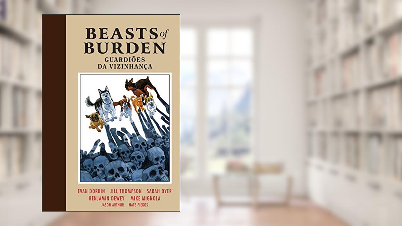 Capa de Beasts of Burden Vol. 2: Guardiões da Vizinhança, do autor Evan Dorkin; Jill Thompson