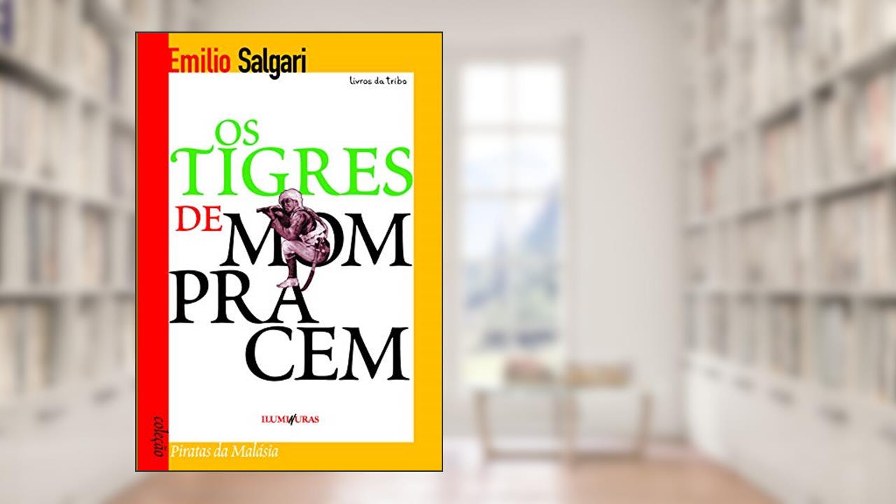 Capa de Tigres de mompracem, do autor Emilio Salgari
