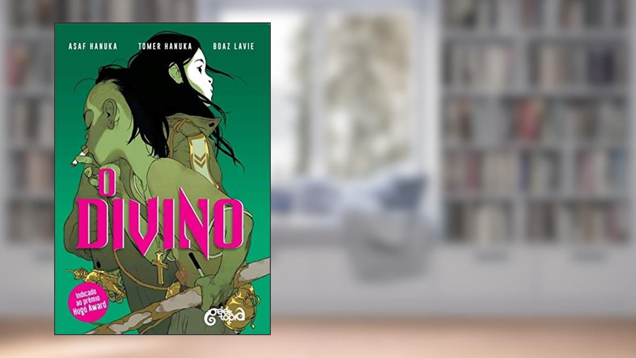 Capa de O Divino, do autor ASAF  TOMER E LAVIE ASAF  TOMER E BOAZ