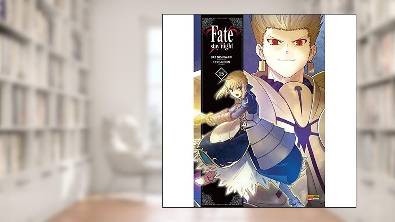Capa de Fate Stay Night V.15, do autor Dat Nishiwaki