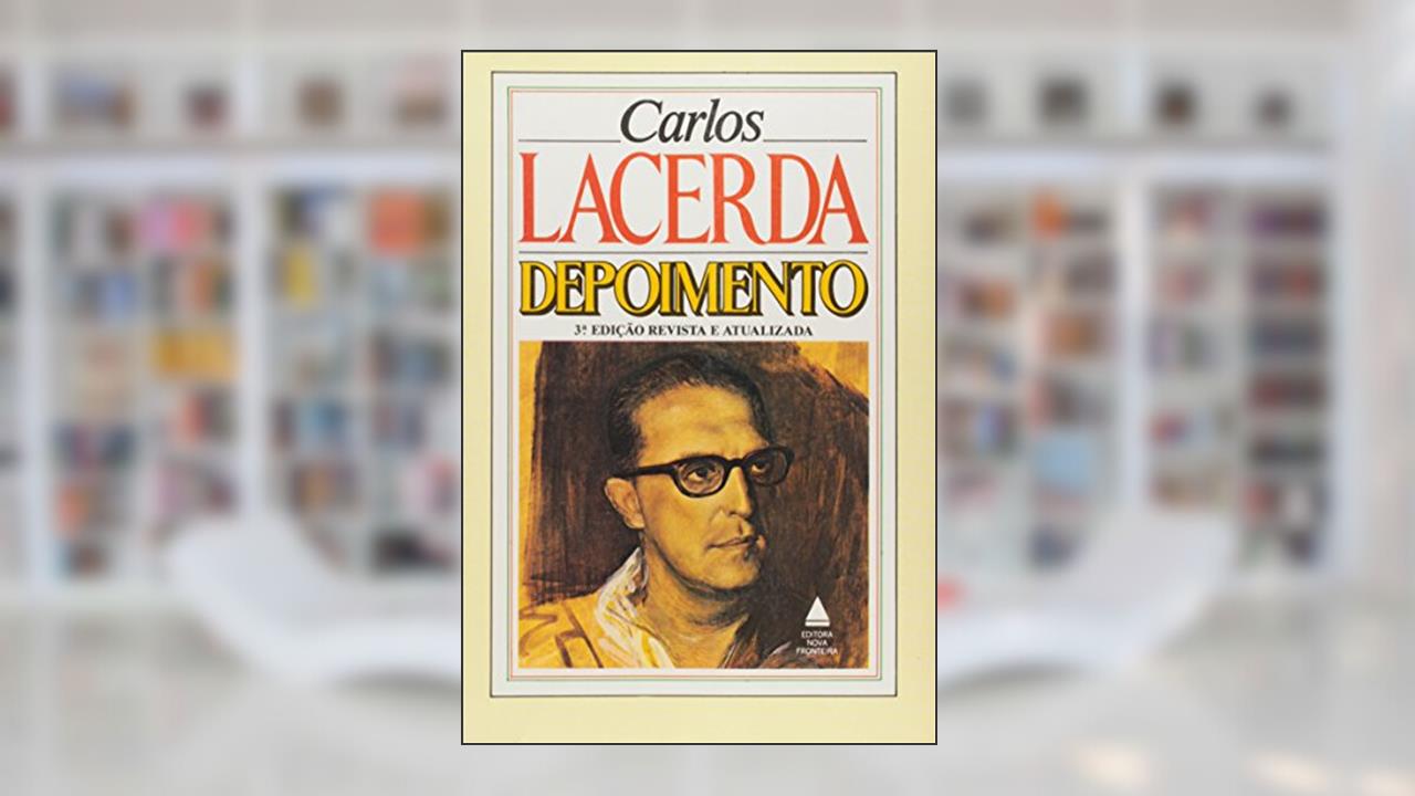 Capa de Depoimento, do autor Carlos Lacerda