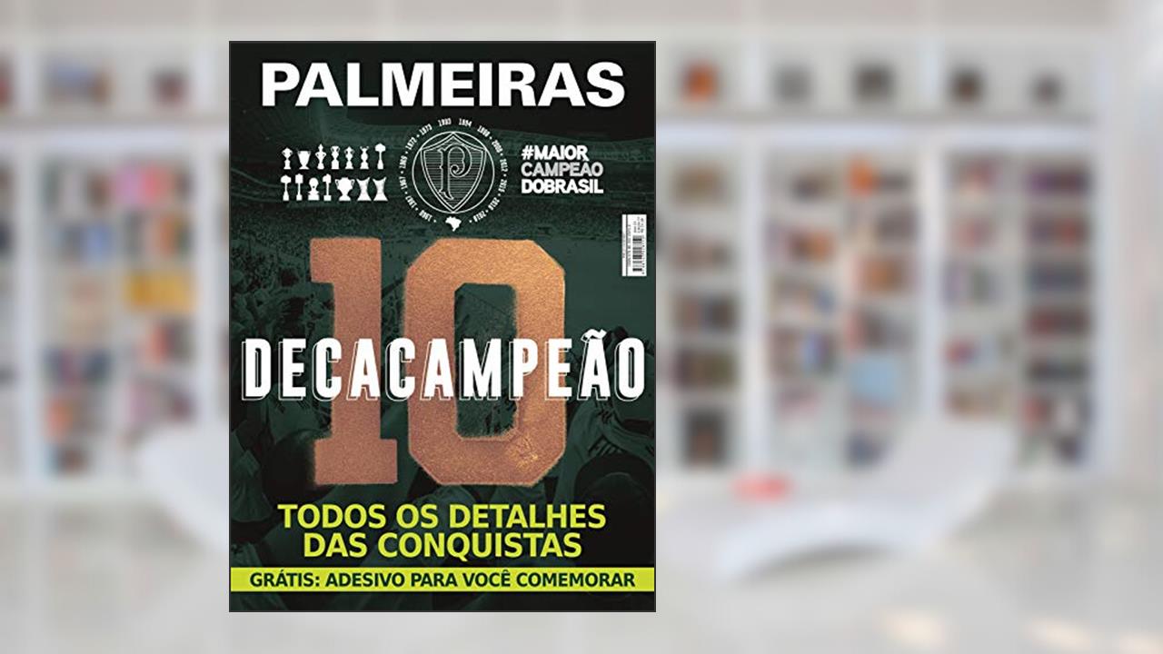 Capa de Palmeiras - Deca-Campeão, do autor On Line Editora