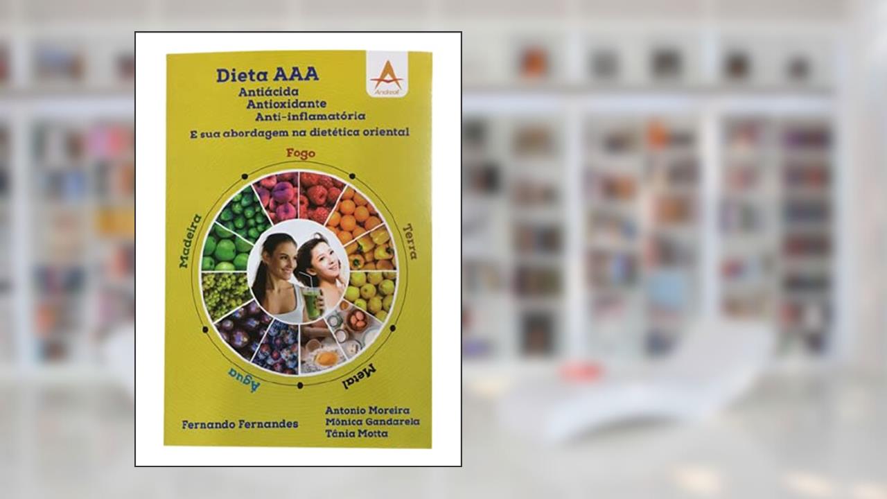 Capa de Dieta Aaa. Antiacida Antioxidante Anti-Inflamatória, do autor Fernando Fernandes