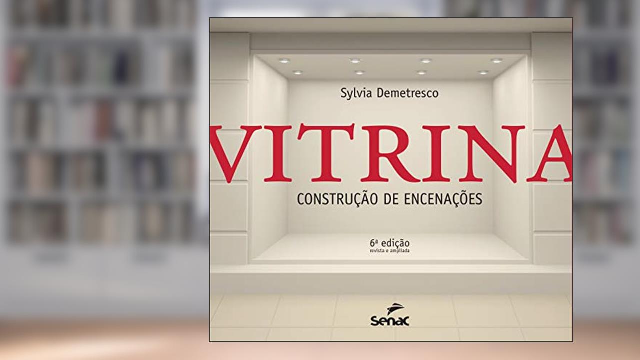 Capa de Vitrina: Construção de encenações, do autor Sylvia Demetresco