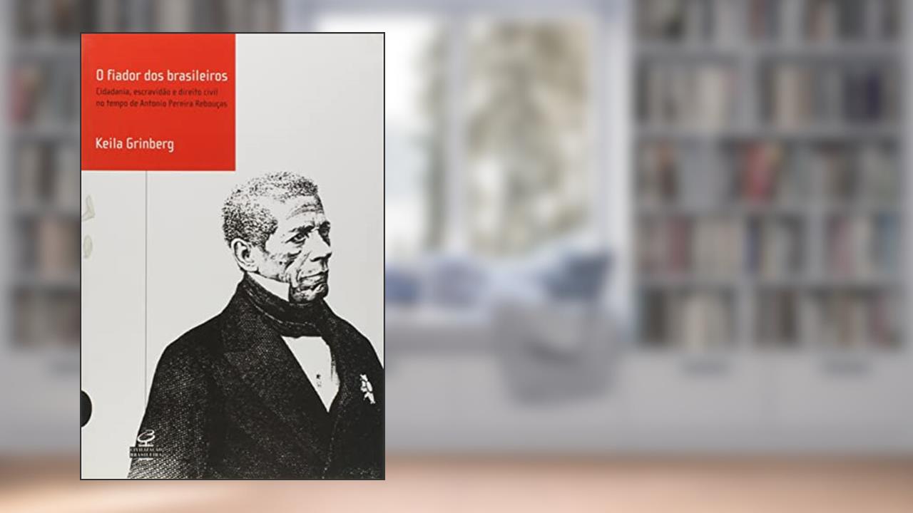 Capa de O FIADOR DOS BRASILEIROS, do autor Keila Grinberg