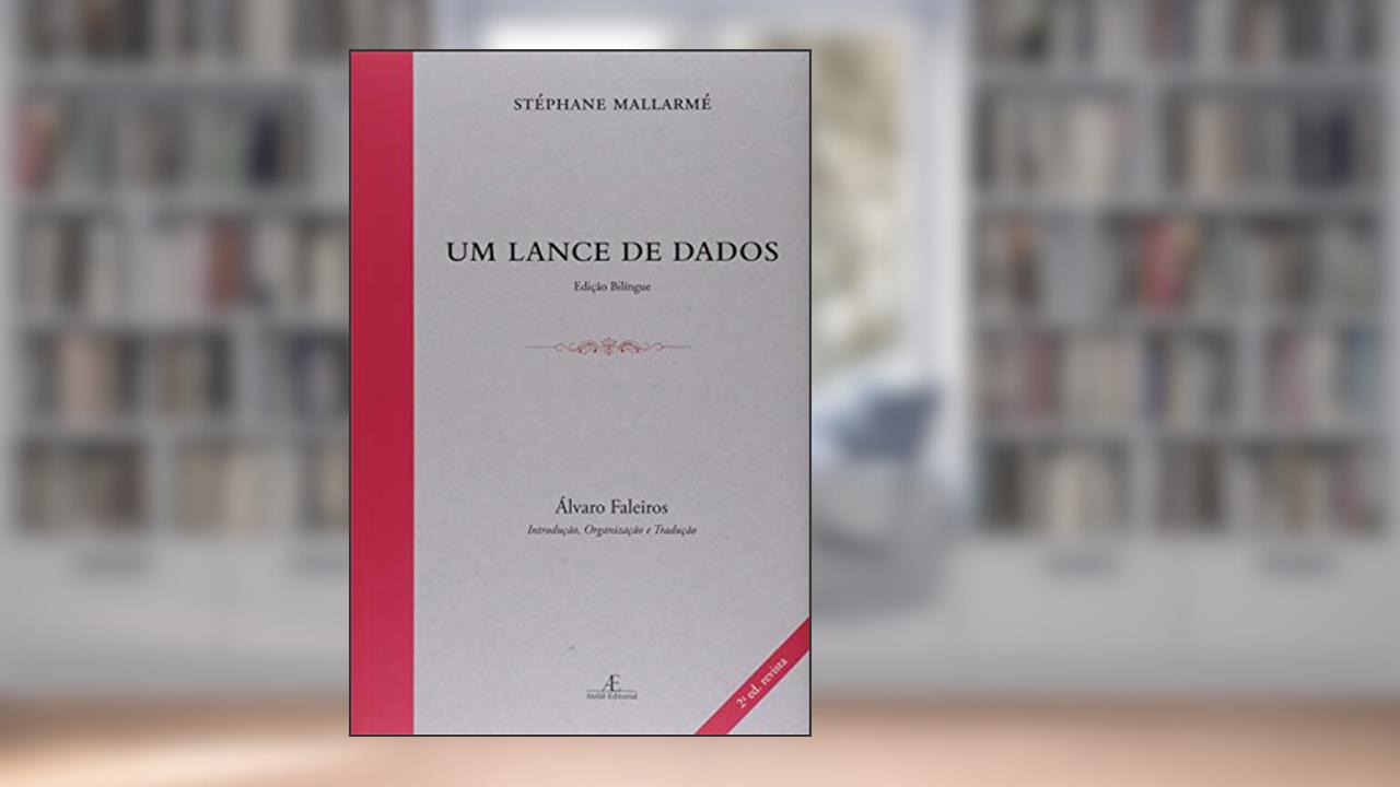 Capa de Um Lance de Dados, do autor Stéphane Mallarmé