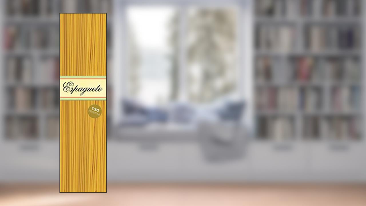 Capa de Espaguete: 130 Receitas, do autor Carla Bardi
