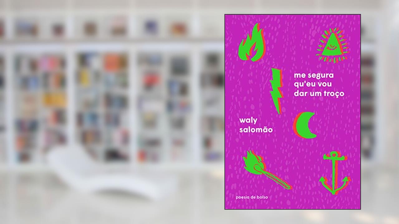 Capa de Me segura que eu vou dar um troço, do autor Waly Salomão