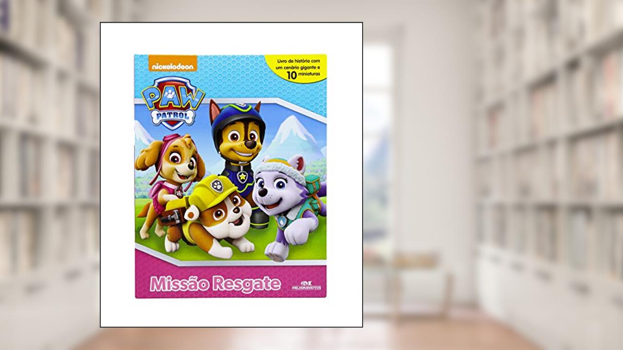 Capa de Paw Patrol: Missão Resgate, do autor Nickelodeon