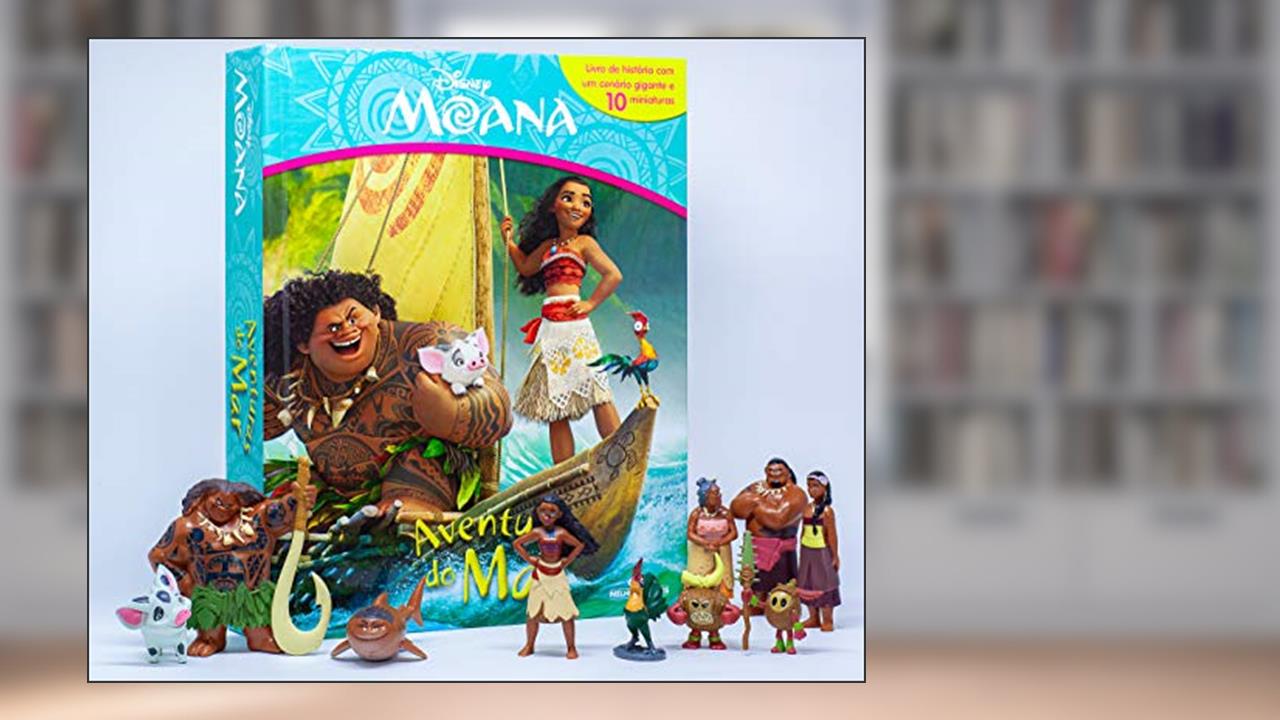 Capa de Moana: Aventuras do Mar, do autor Disney